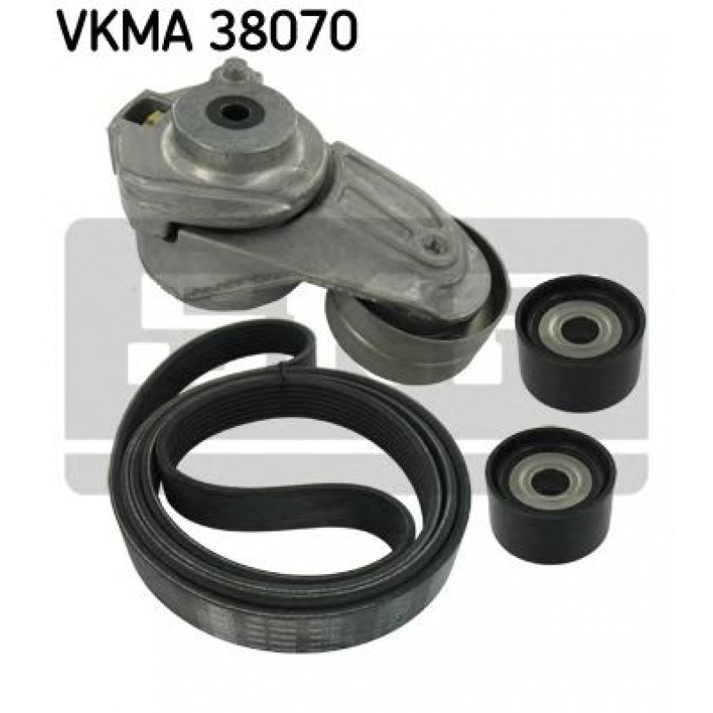VKMA 38070 SKF Комплект доріжкового ремня